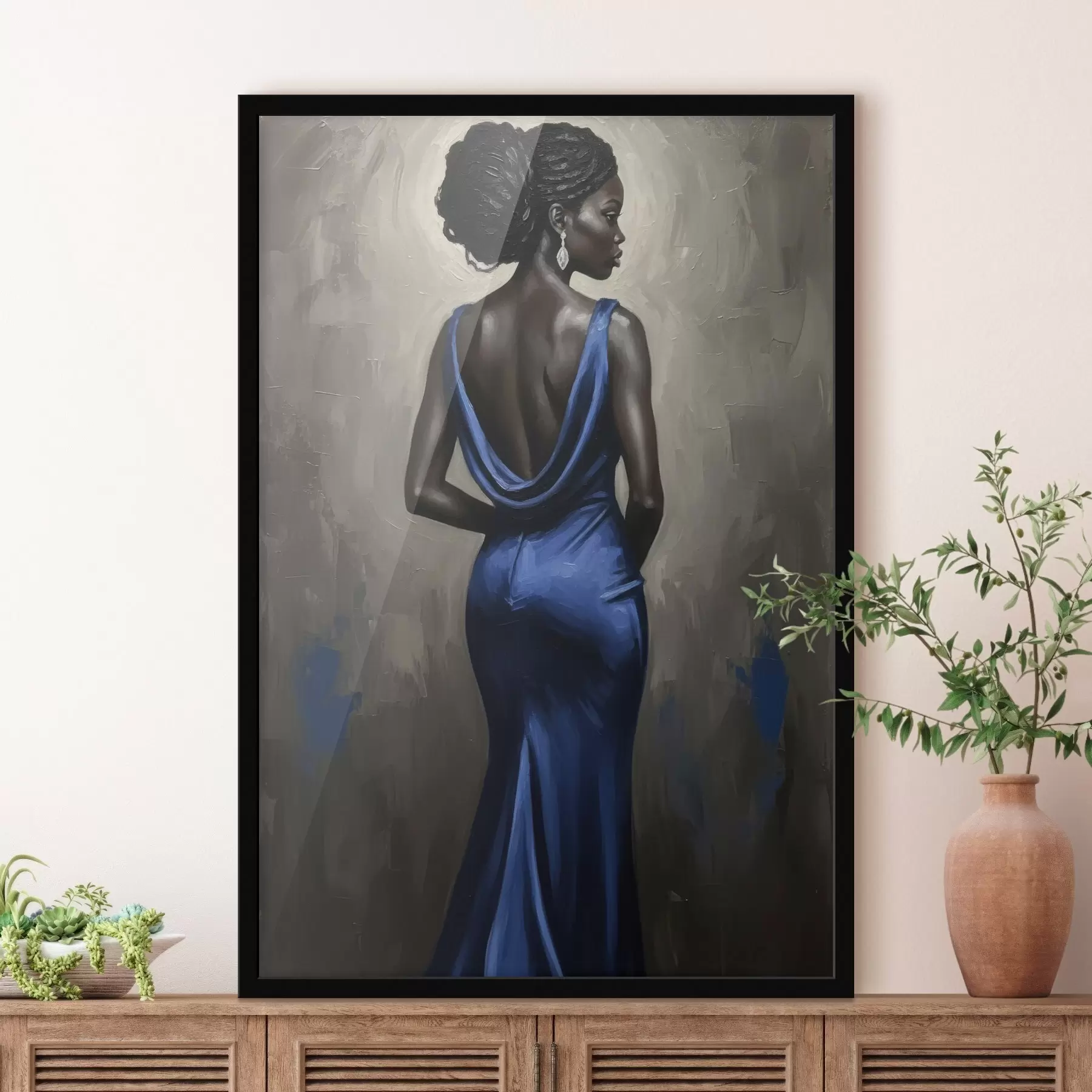 Fototapetes Meitene kleitā f46856