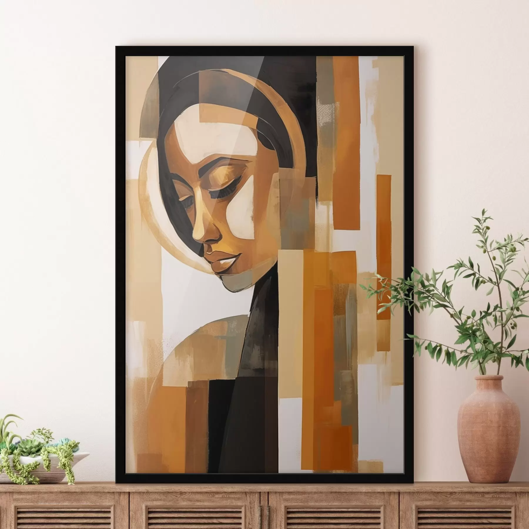 Fototapetes Abstraktais portrets f46867