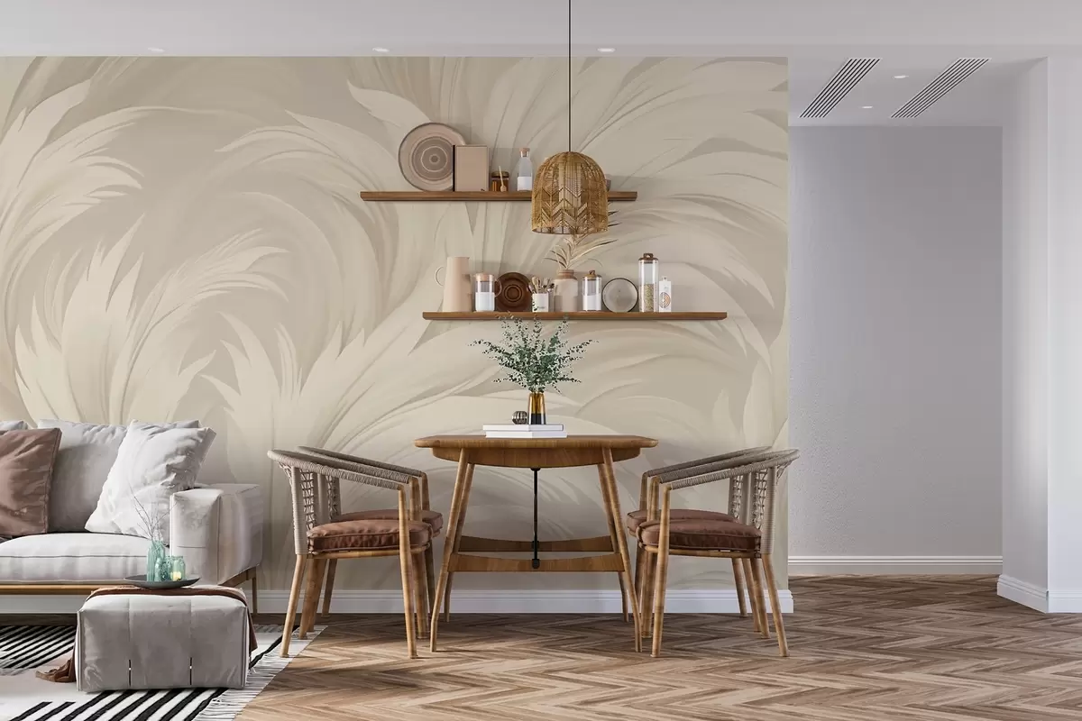 Fototapetes Abstraktās lapas w04987