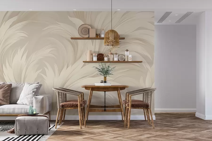 Fototapetes Abstraktās lapas w04987