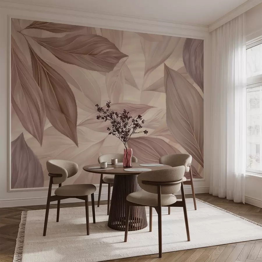 Fototapetes Abstraktas delikātas lapas w04969v1