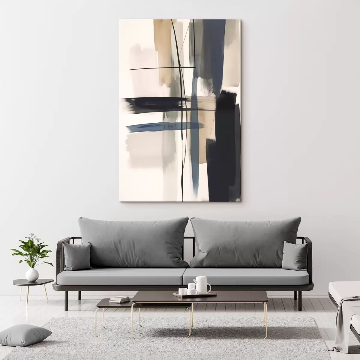 Glezna Abstrakta otas triepiena imitācija s46907
