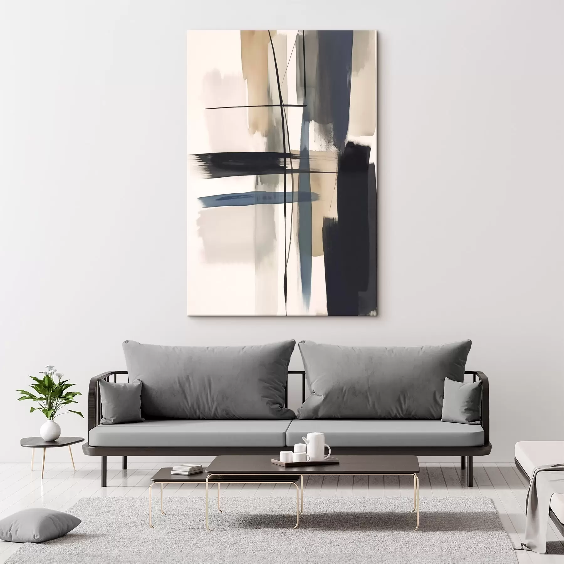 Glezna Abstrakta otas triepiena imitācija s46907