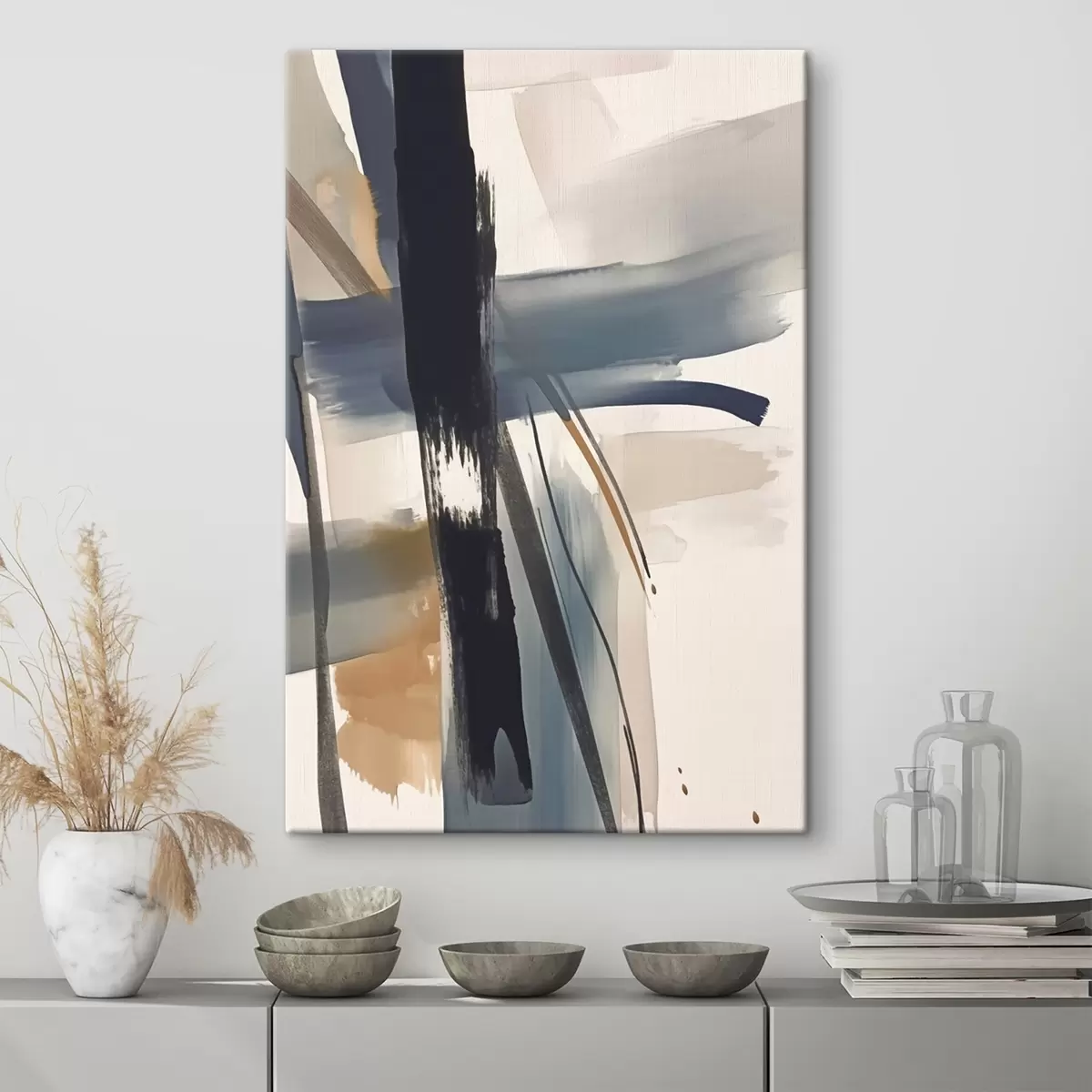 Glezna Abstrakta otas triepiena imitācija s46908