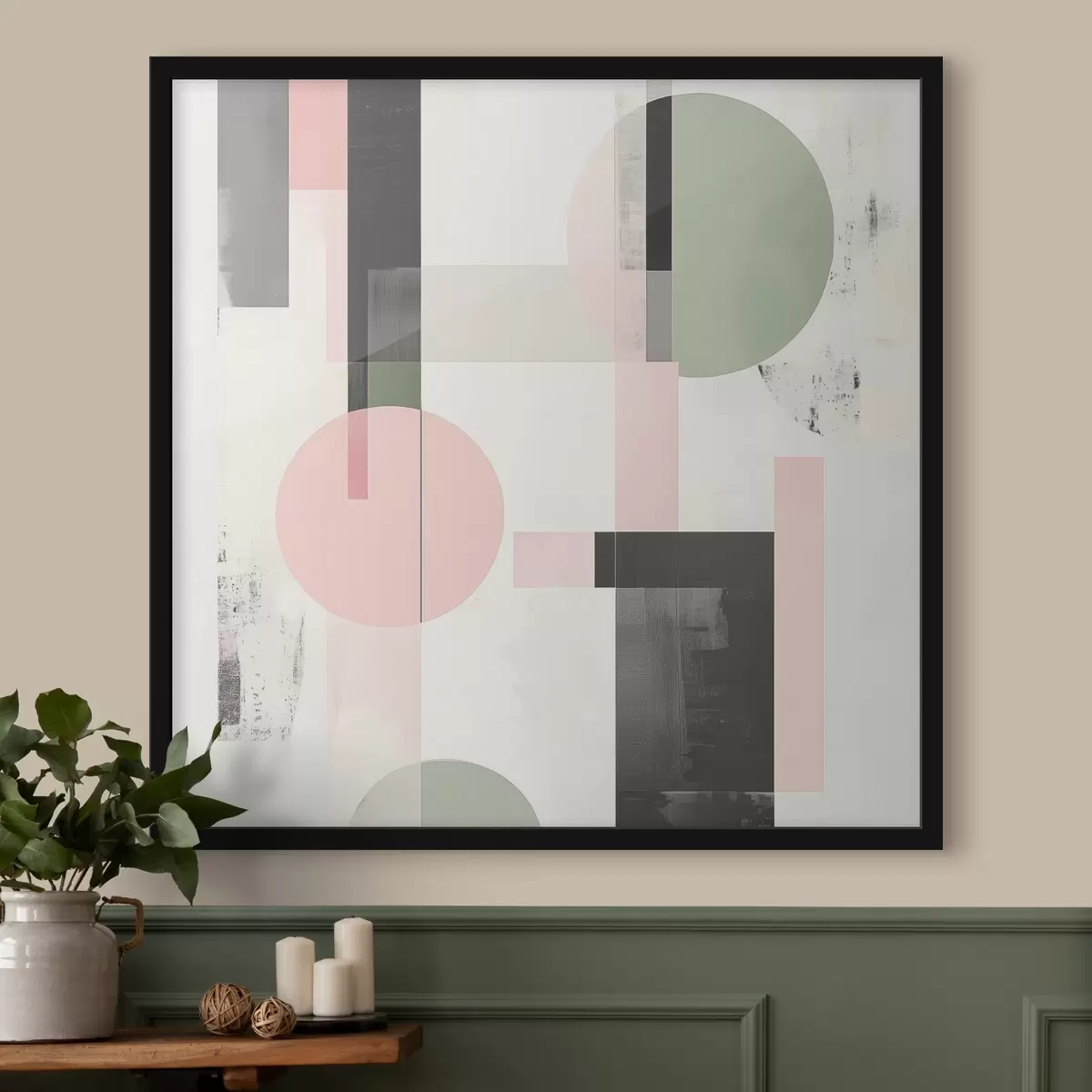 Plakāts Ģeometriskā abstrakcija f46902