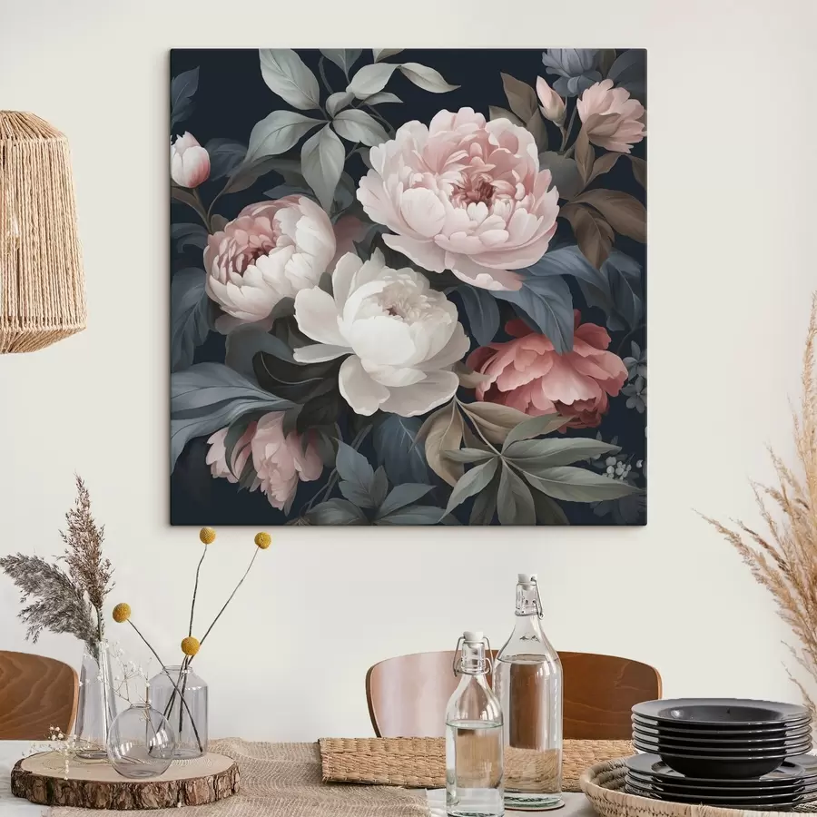 Glezna Dekoratīvie ziedi s46914