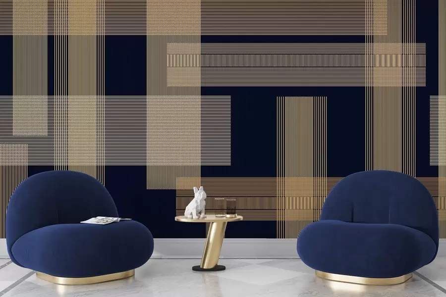 Fototapetes Ģeometriskā harmonija w05014v2