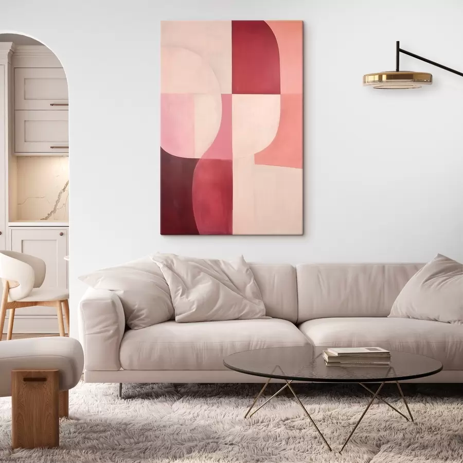 Glezna Plūstošo formu kompozīcija s46989