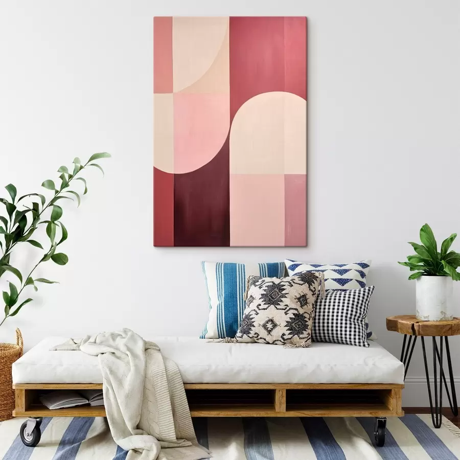 Glezna Plūstošo formu kompozīcija s46990