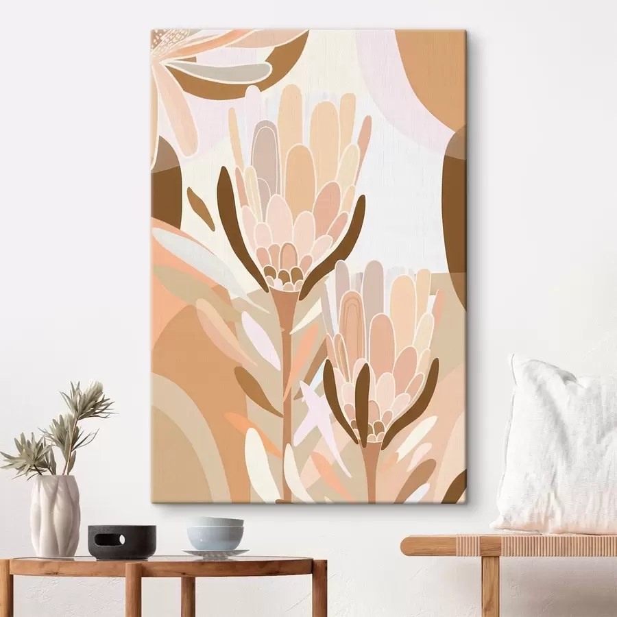 Glezna Abstrakti ziedi s46991