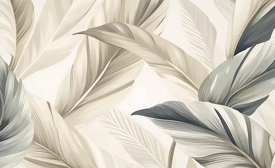 Fototapetes Banānu lapas w04988