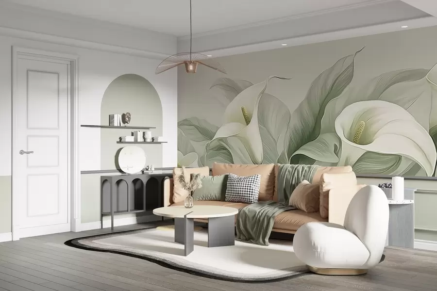 Fototapetes Eksotiskie ziedi w05028