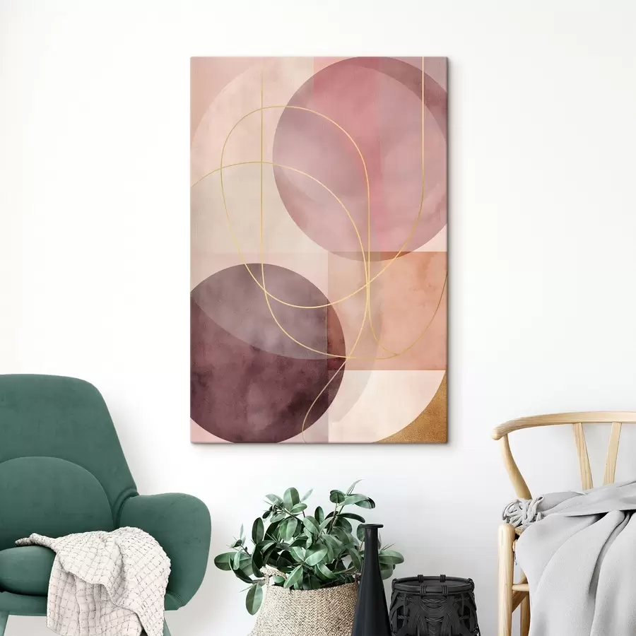 Glezna Abstraktie apļi s47070