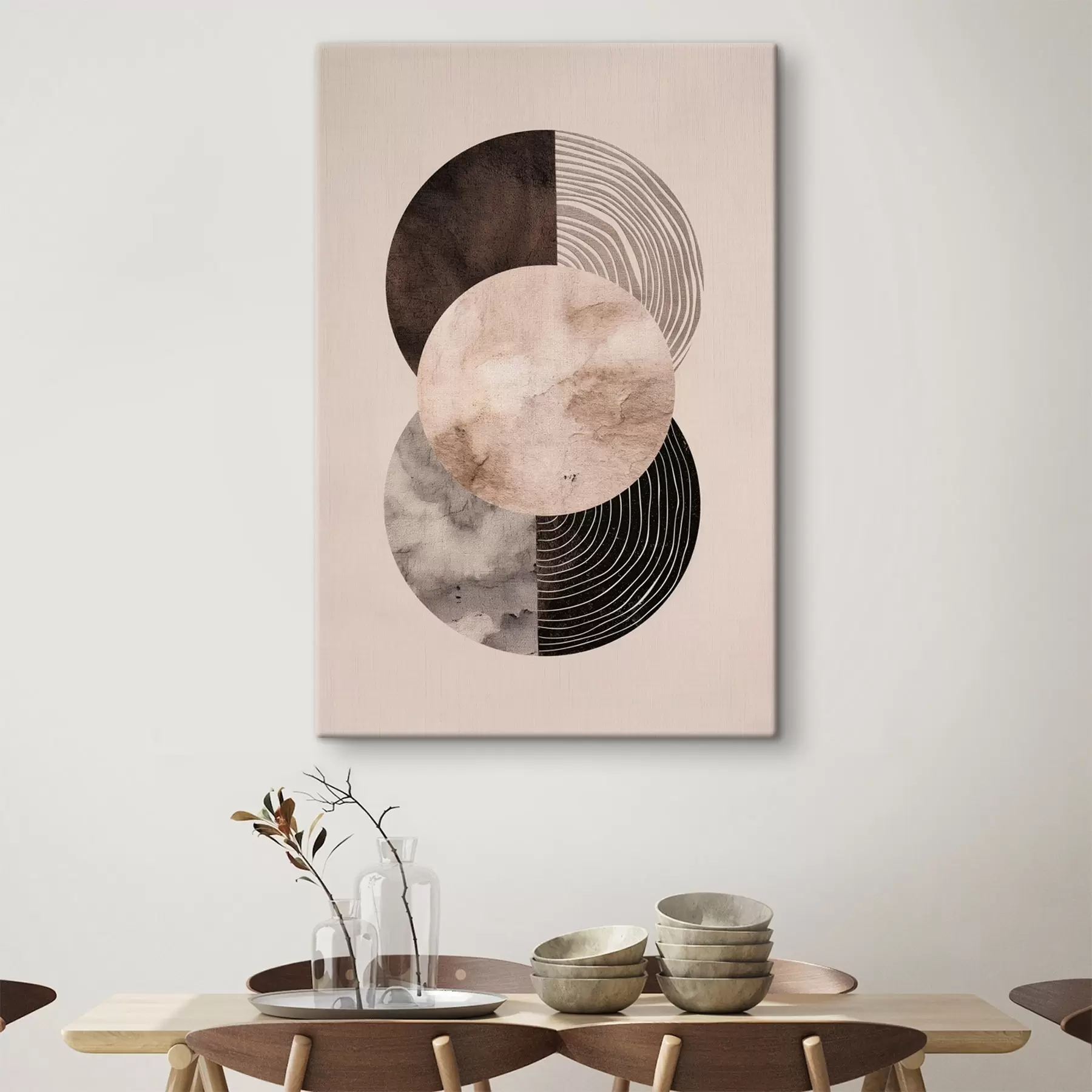 Glezna Trīs apļi s47081