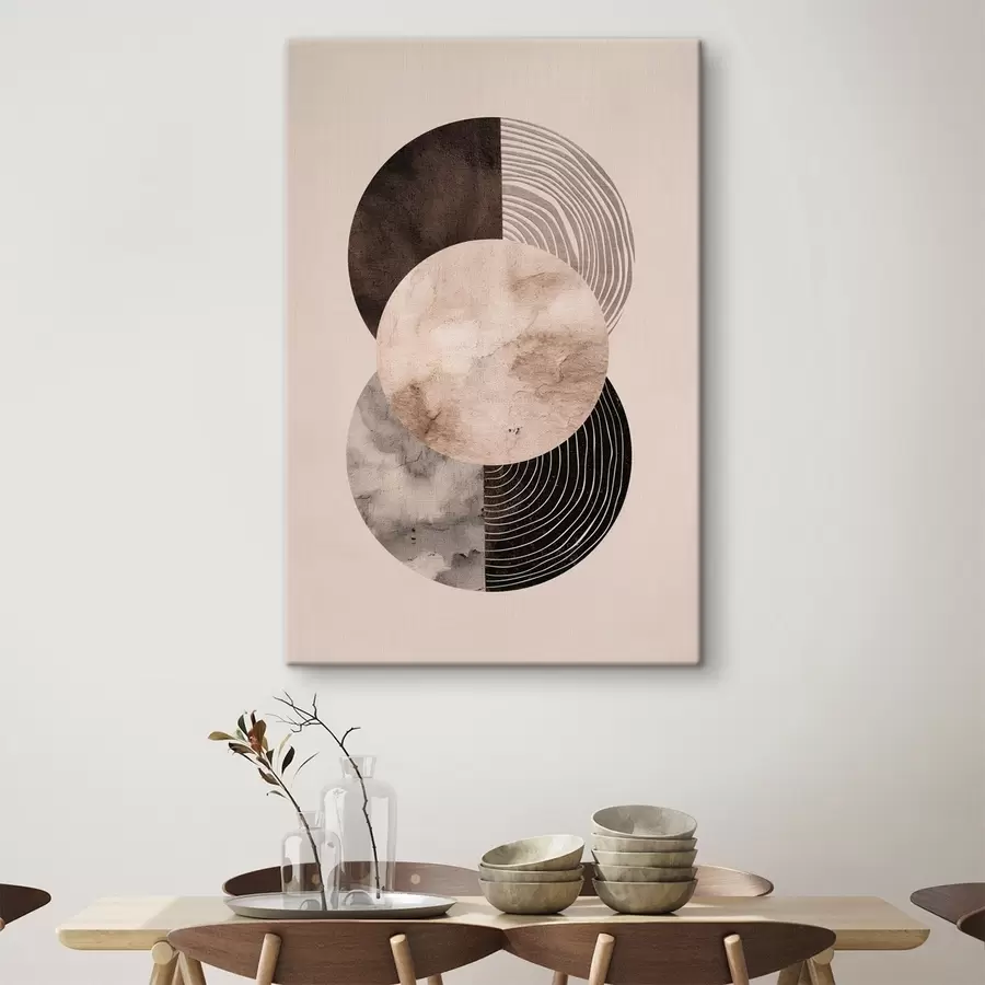 Glezna Trīs apļi s47081