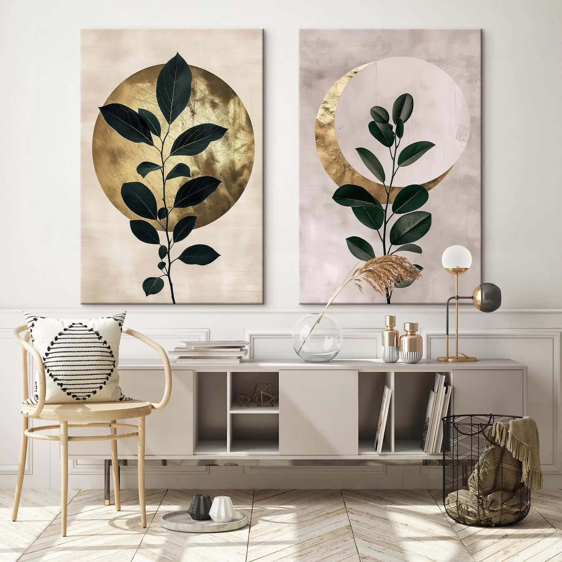 Glezna Saullēkts un Mēness m01139