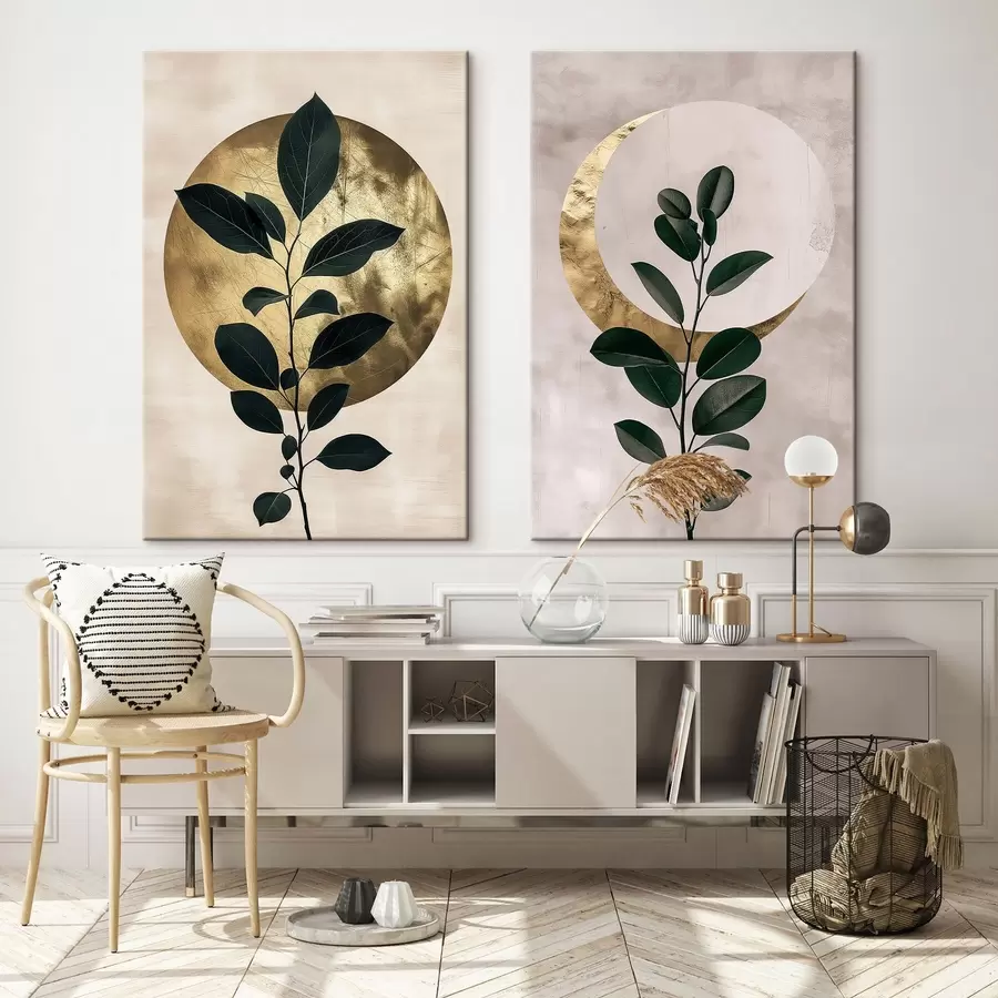 Glezna Saullēkts un Mēness m01139