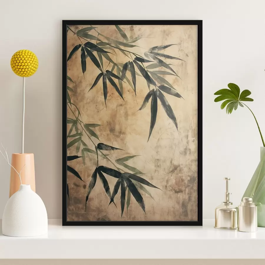 Fototapetes Bambusa lapas f47048