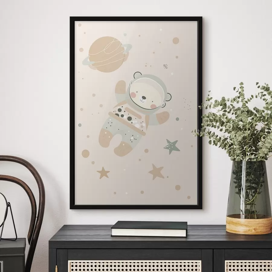 Fototapetes Kosmonauts lācis f47068