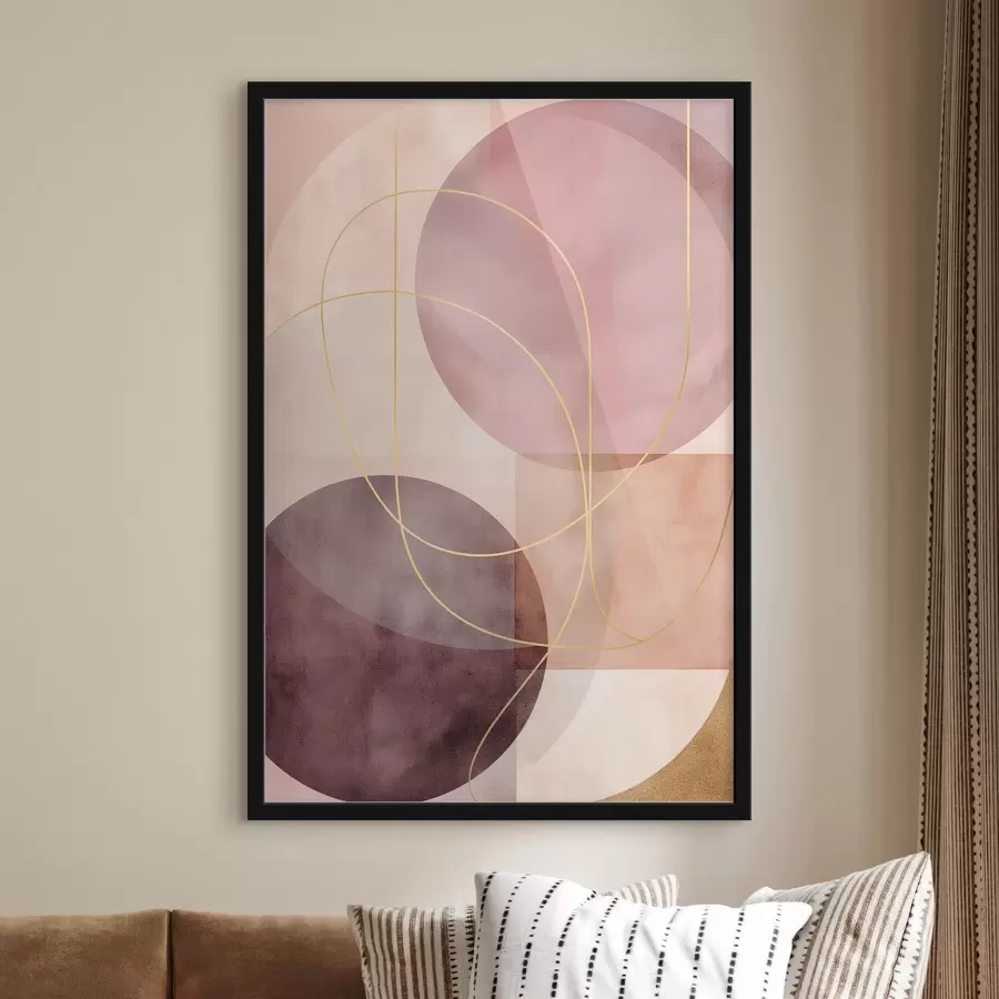 Fototapetes Abstraktie apļi f47070