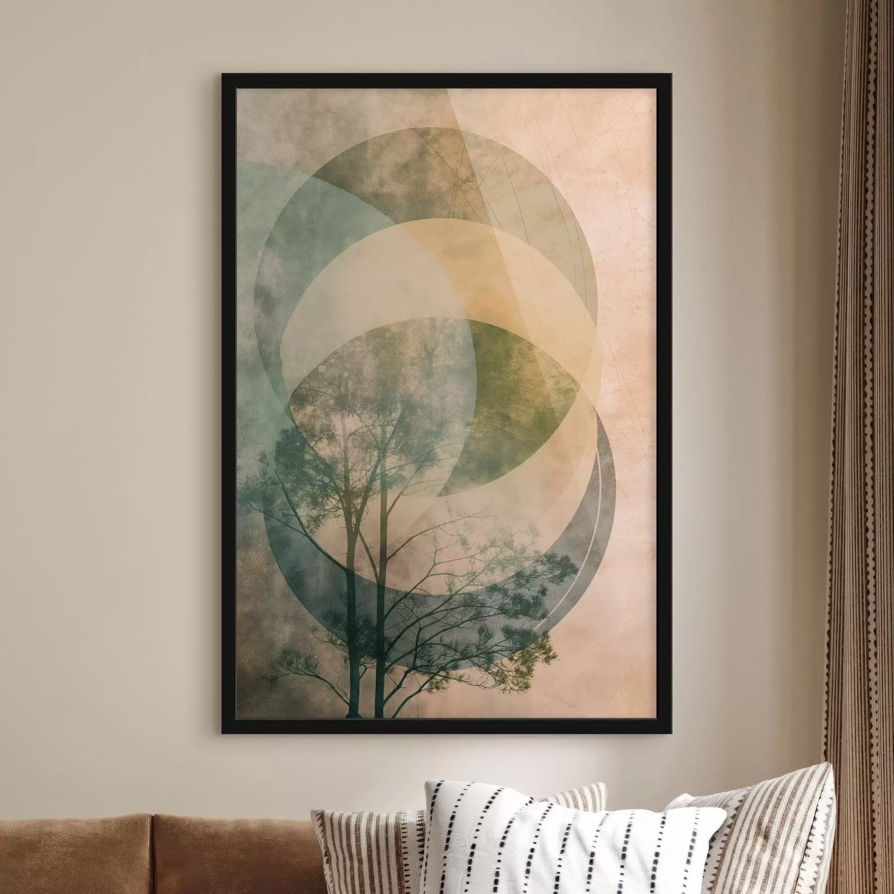 Fototapetes Apļi un lapas f47073