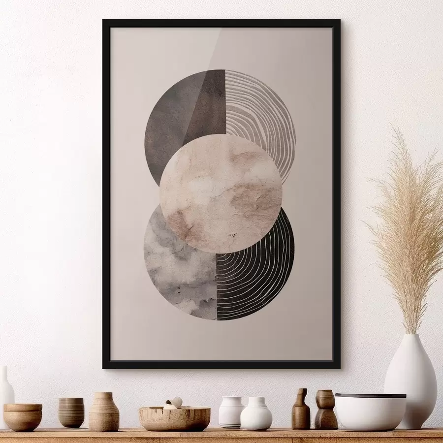 Fototapetes Trīs apļi f47081