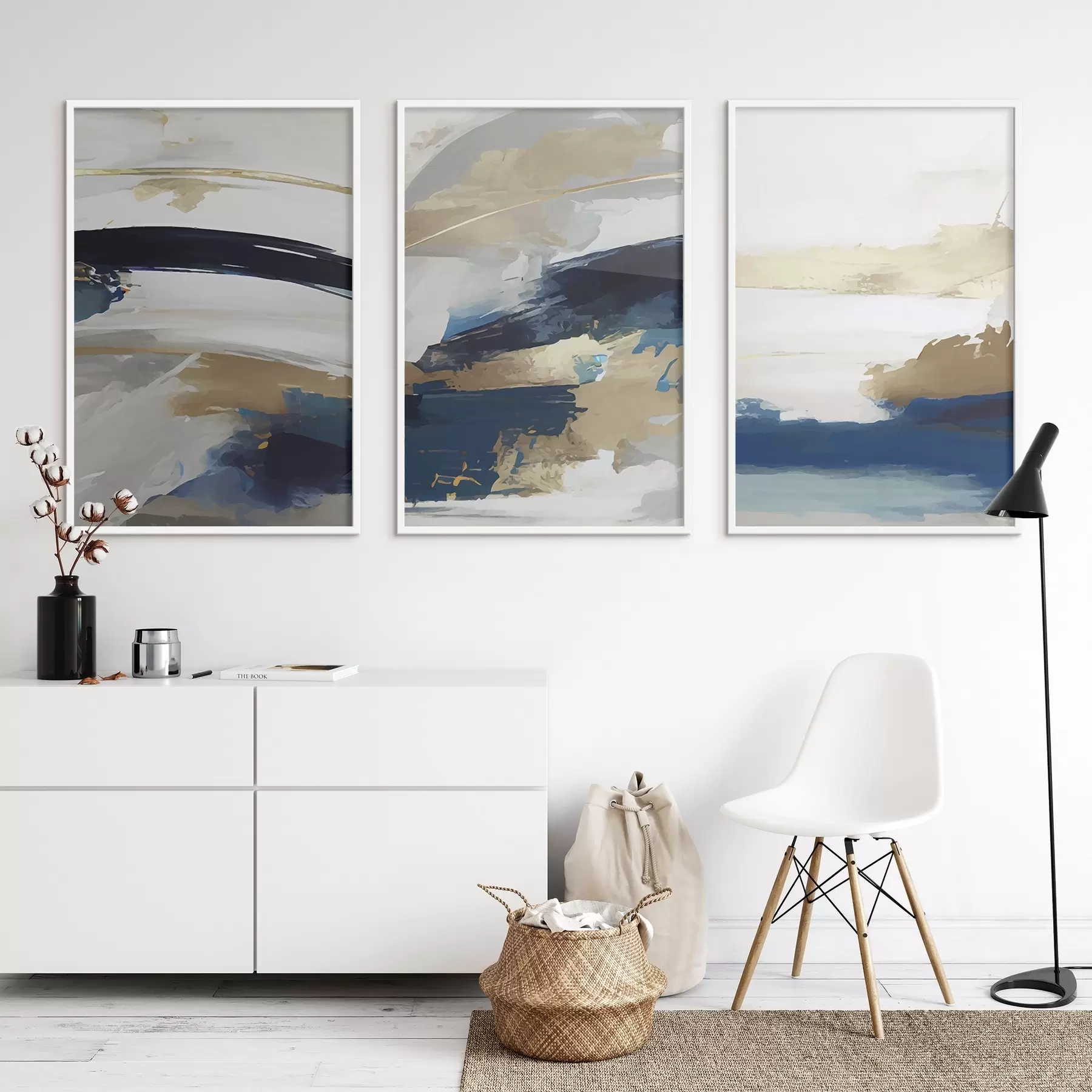 Fototapetes Abstraktas mierīgas un rāmas viļņi d00269