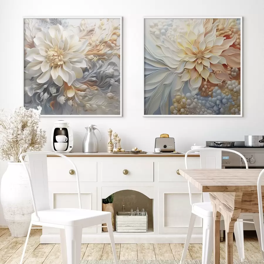 Fototapetes Apjoma abstraktie ziedi d00379