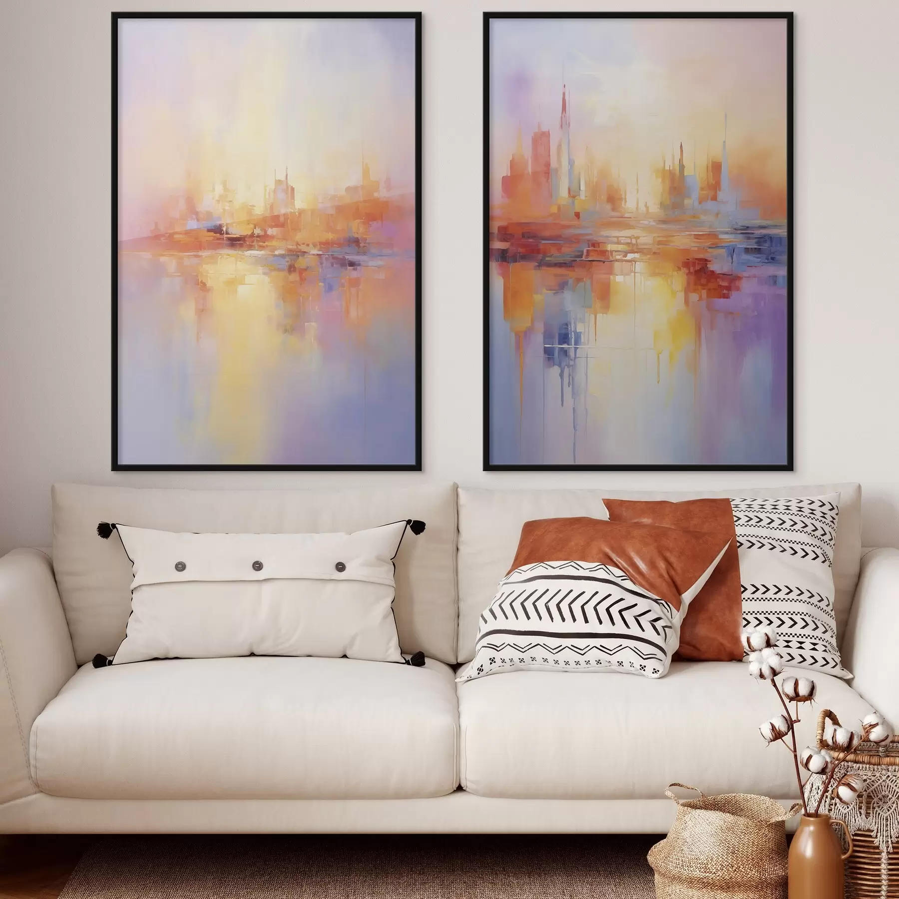 Fototapetes Daudzkrāsainas pilsētas d00462