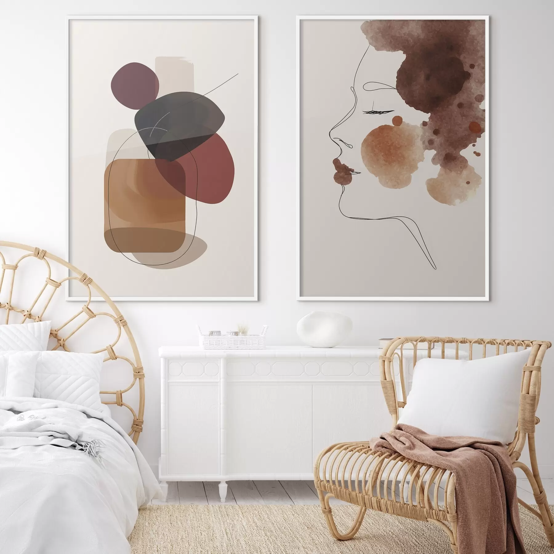 Fototapetes Delikātas kontūras d00466