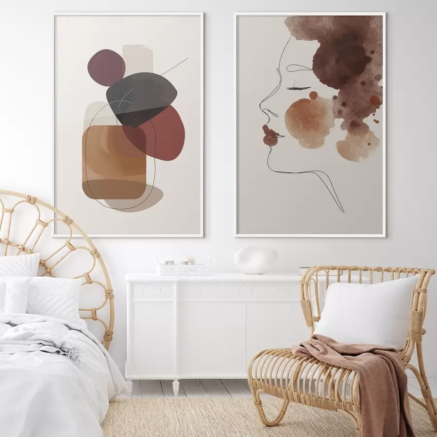 Fototapetes Delikātas kontūras d00466