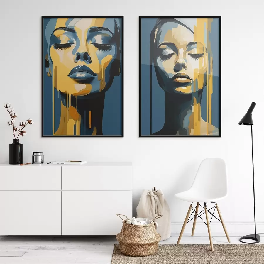 Fototapetes Sieviešu portreti d00474