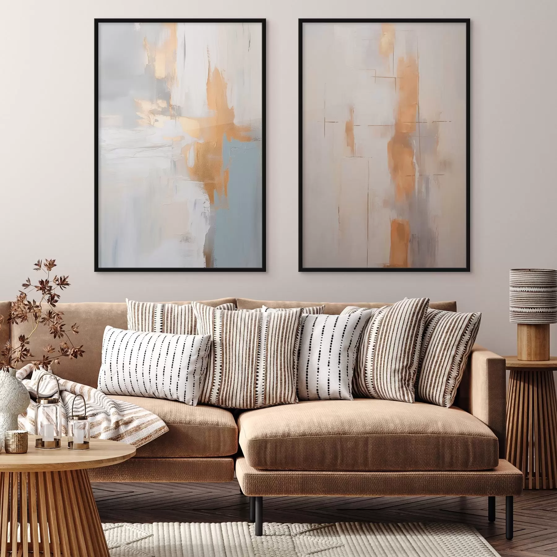 Fototapetes Glezniecības imitācija ar abstraktiem triepieniem ar otu d00502