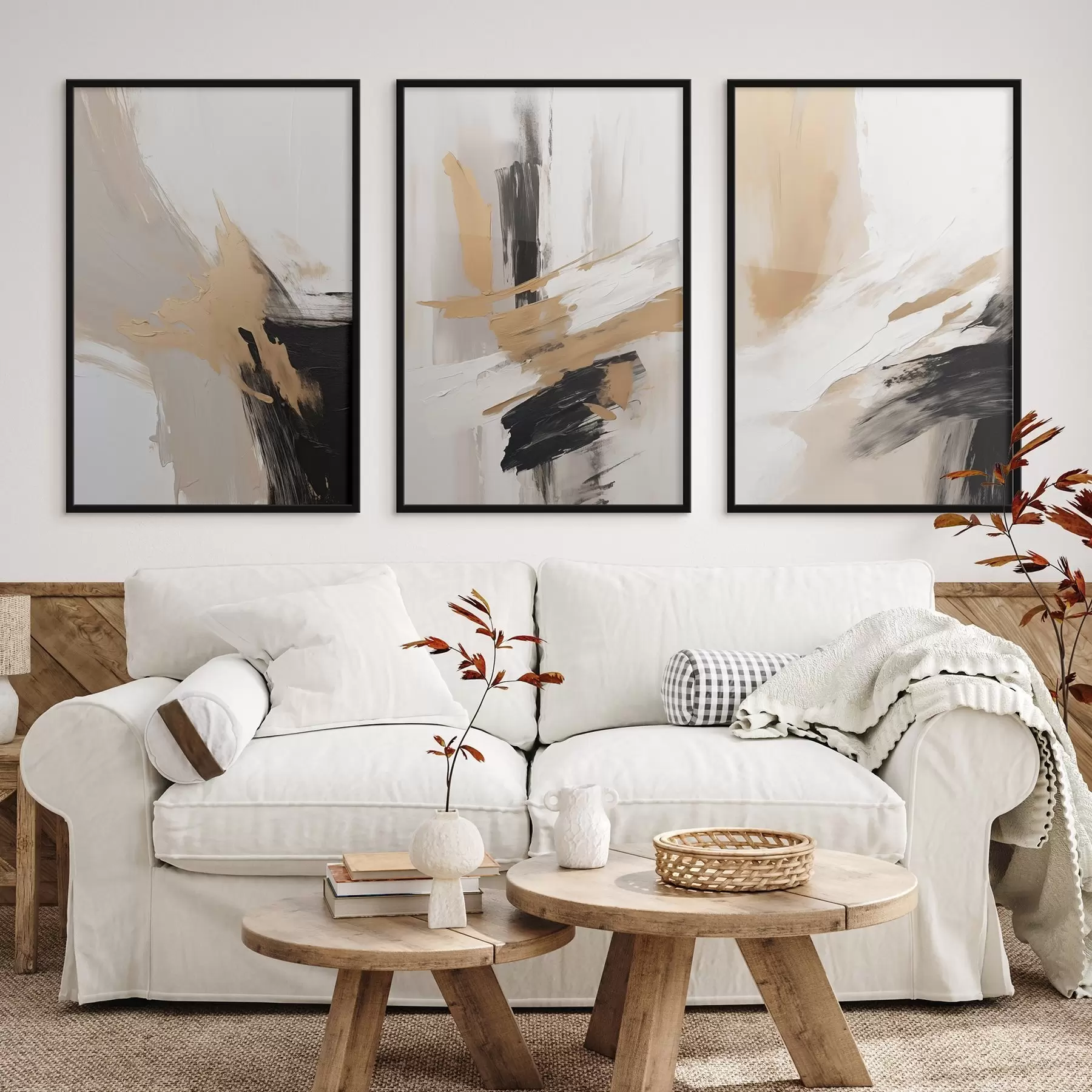 Fototapetes Mūsdienu abstrakcija, kas imitē otas triepienus d00505