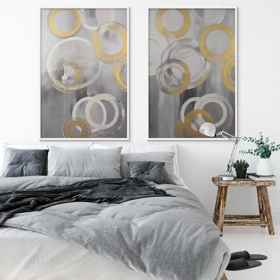 Fototapetes Abstrakcija ar apļiem d00509