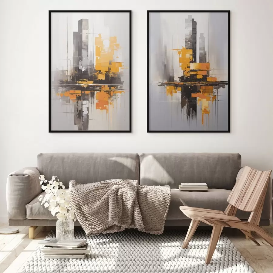 Fototapetes Abstraktie debesskrāpji d00515