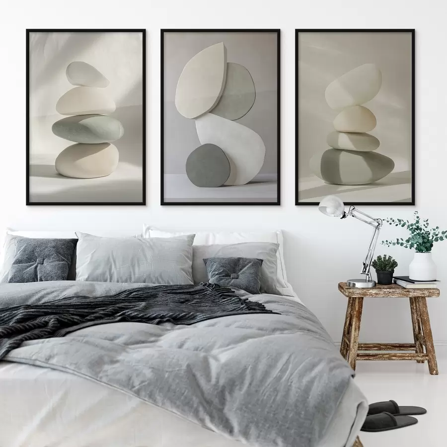 Fototapetes Pealistiski estētiskie akmeņi, mājas apdare, dabiskais apgaismojums d00418