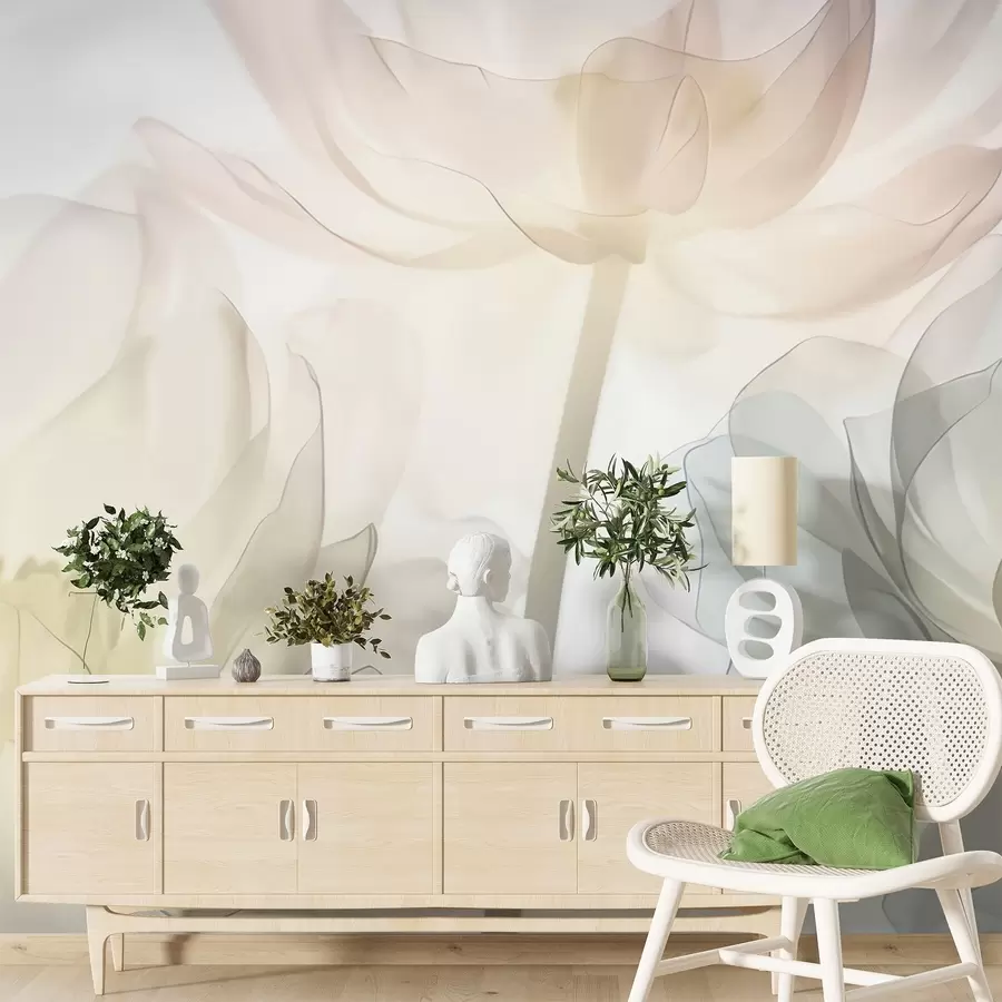 Fototapetes Lieli ziedi w05030