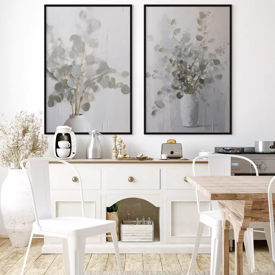 Fototapetes Zari vāzē imitācijas glezna d01020