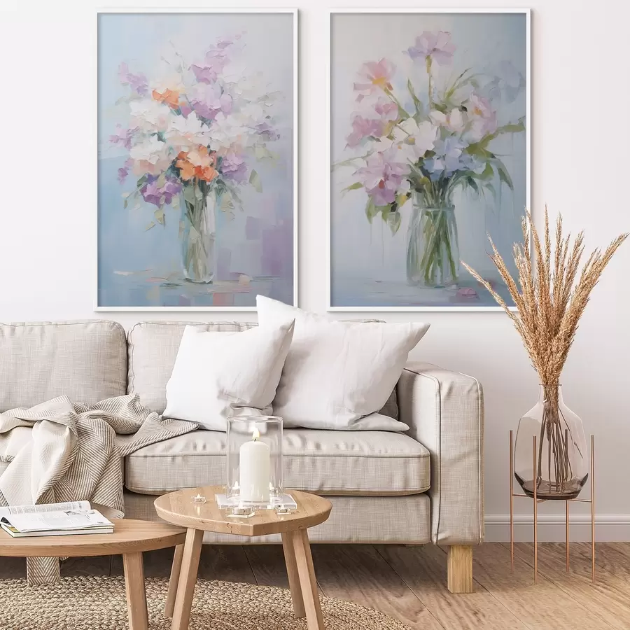 Fototapetes Pušķis vāzē, glezna d01031