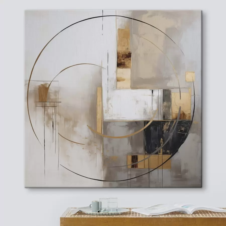 Glezna Abstraktā kompozīcija s47149