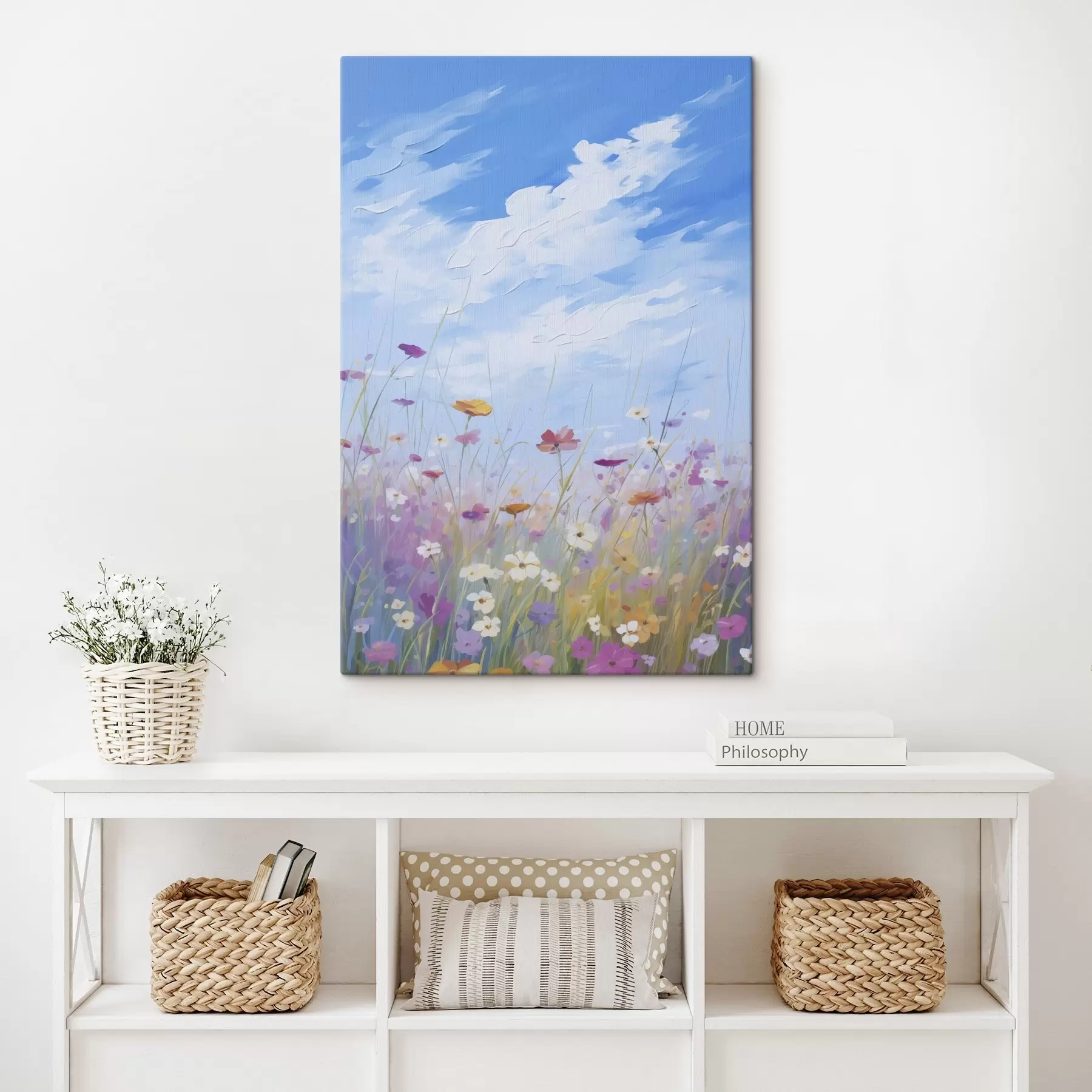 Glezna Savvaļas ziedu imitācijas glezna s47245