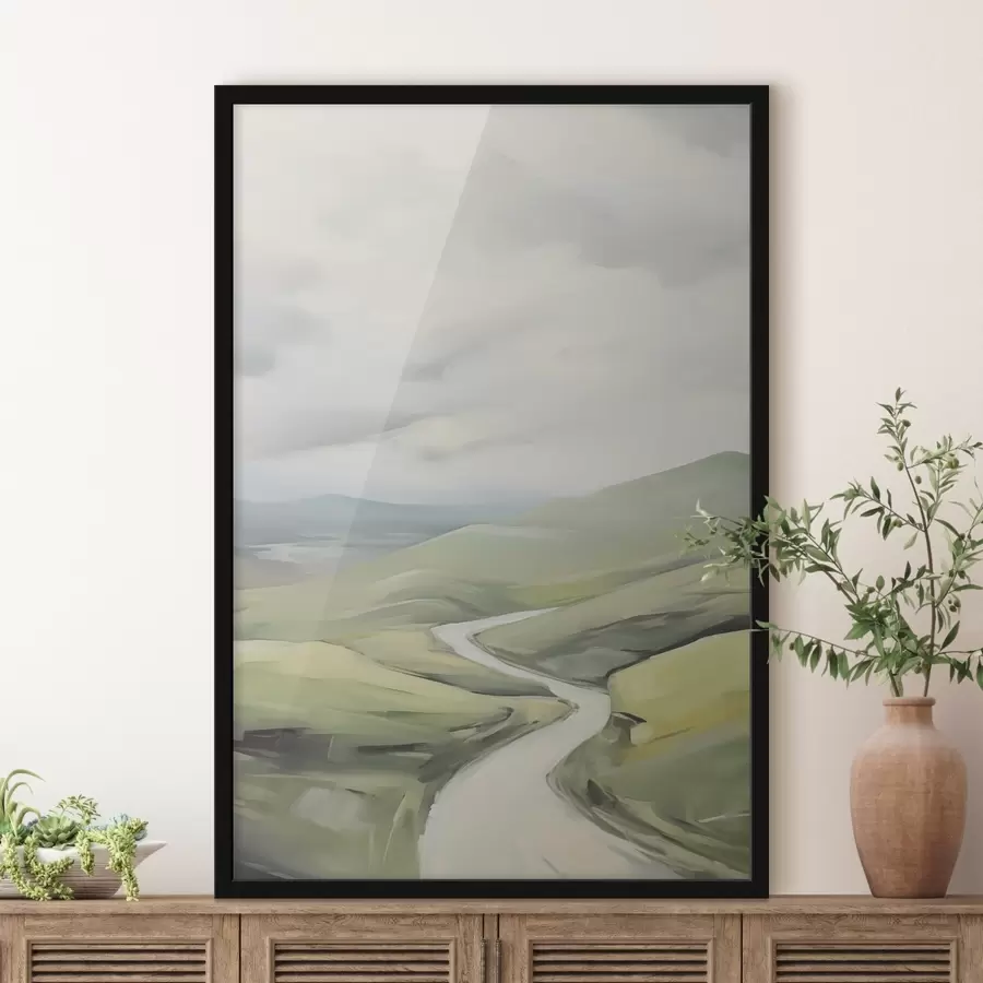 Fototapetes Ceļš laukā f47244