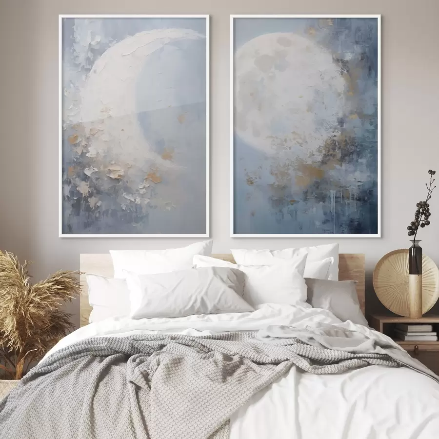 Fototapetes Mēness abstrakcija d00834