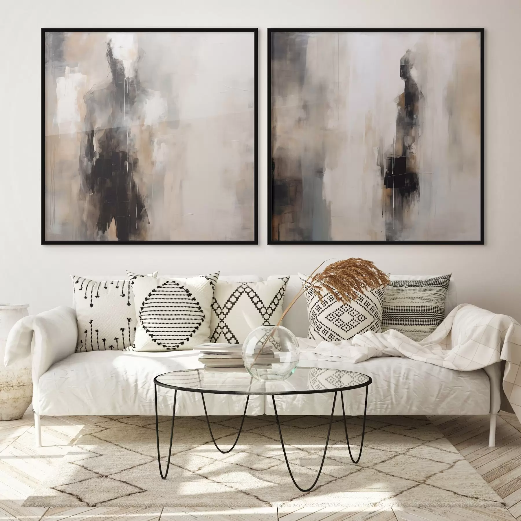 Fototapetes Abstraktas cilvēku figūras ēnās d00860