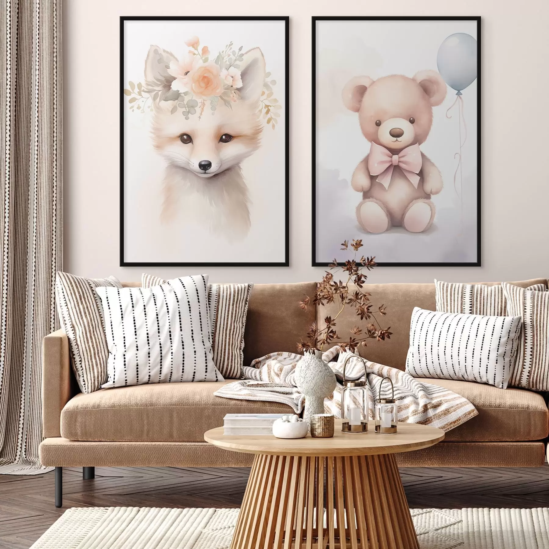 Fototapetes Lapsa un lācis d00921