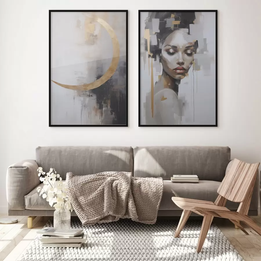 Fototapetes Glezniecības abstrakcijas imitācija d00998