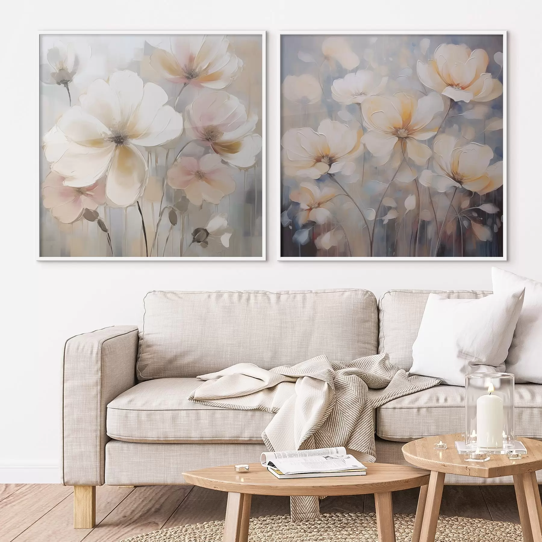 Fototapetes Primitīvi ziedi d01048