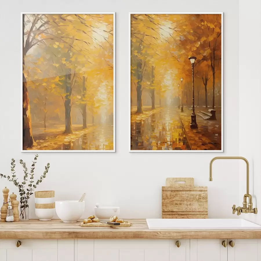 Fototapetes Rudens parkā d01052