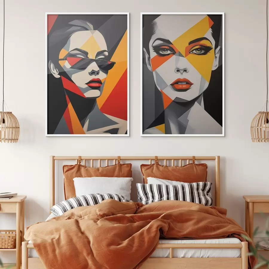 Fototapetes Abstraktie portreti d01077